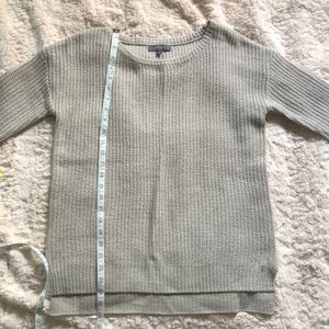 Medium weight cable knit sweater